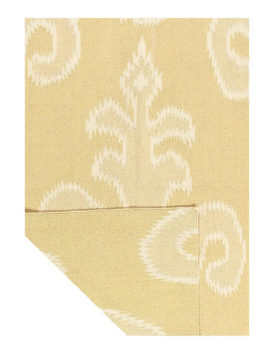 Canvello Beige Modern Flat Weave Rug - 5' X 8' - Canvello