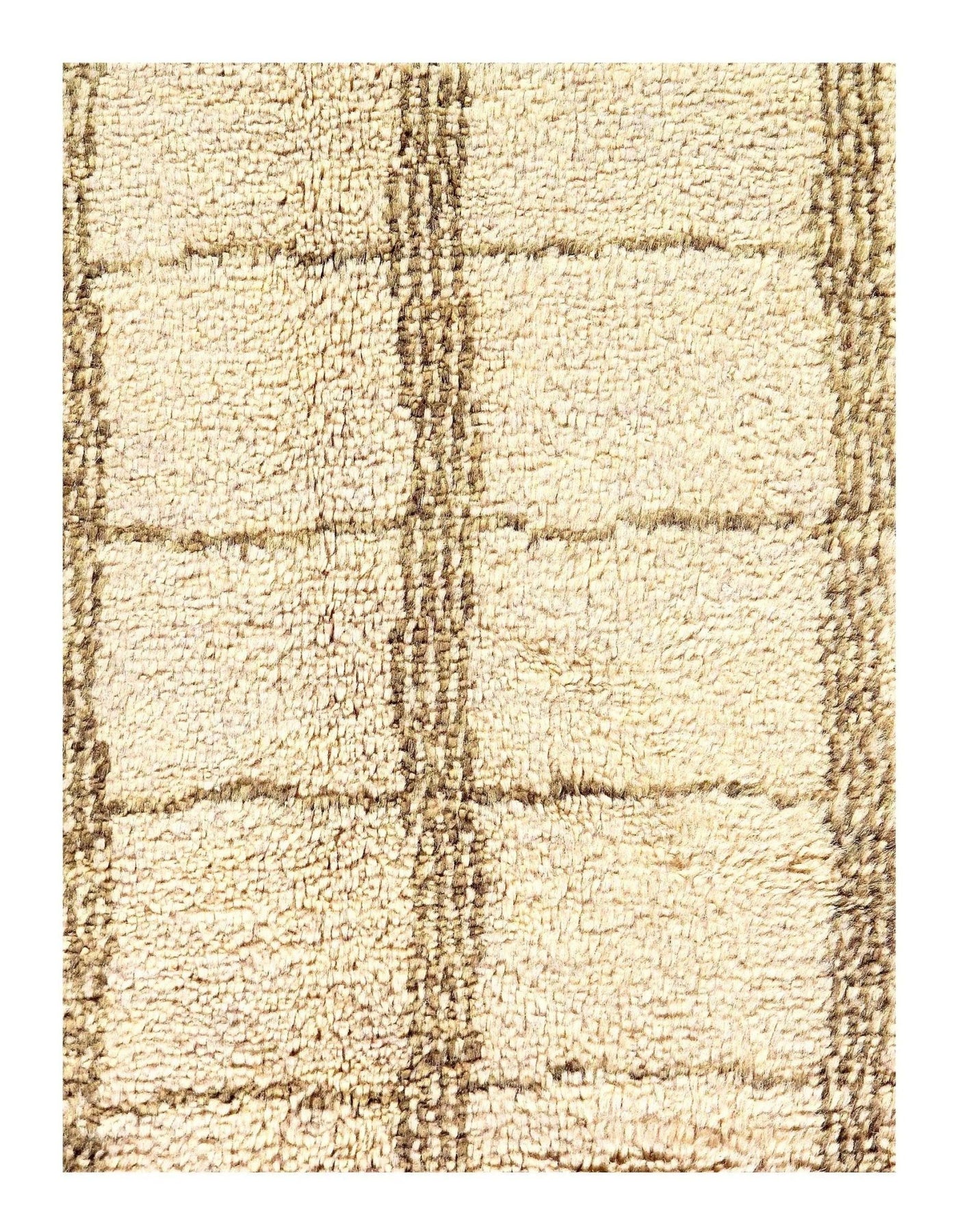 Canvello Beige Moroccan Rug - 8' X 10' - Canvello