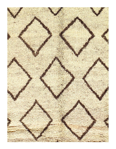 Canvello Beige Moroccon Rug - 9' X 12' - Canvello