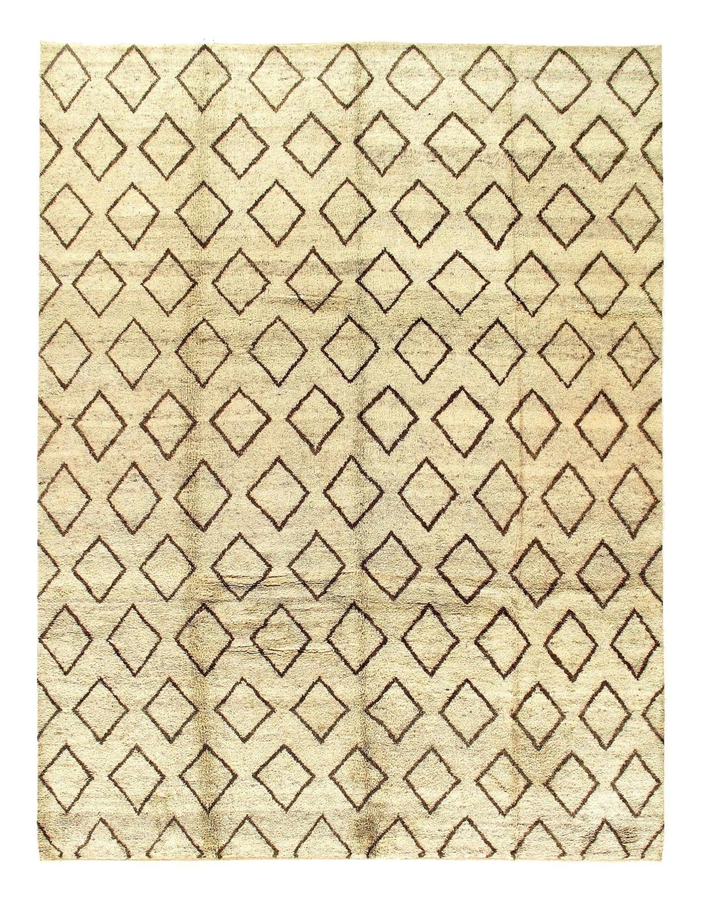 Canvello Beige Moroccon Rug - 9' X 12' - Canvello