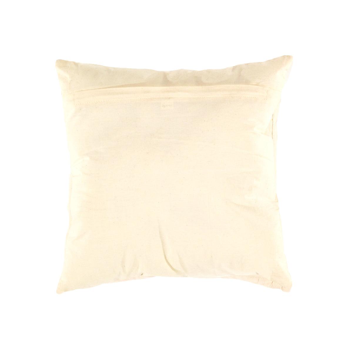 Canvello Beige Pure Cotton Pillow - 16" - Canvello