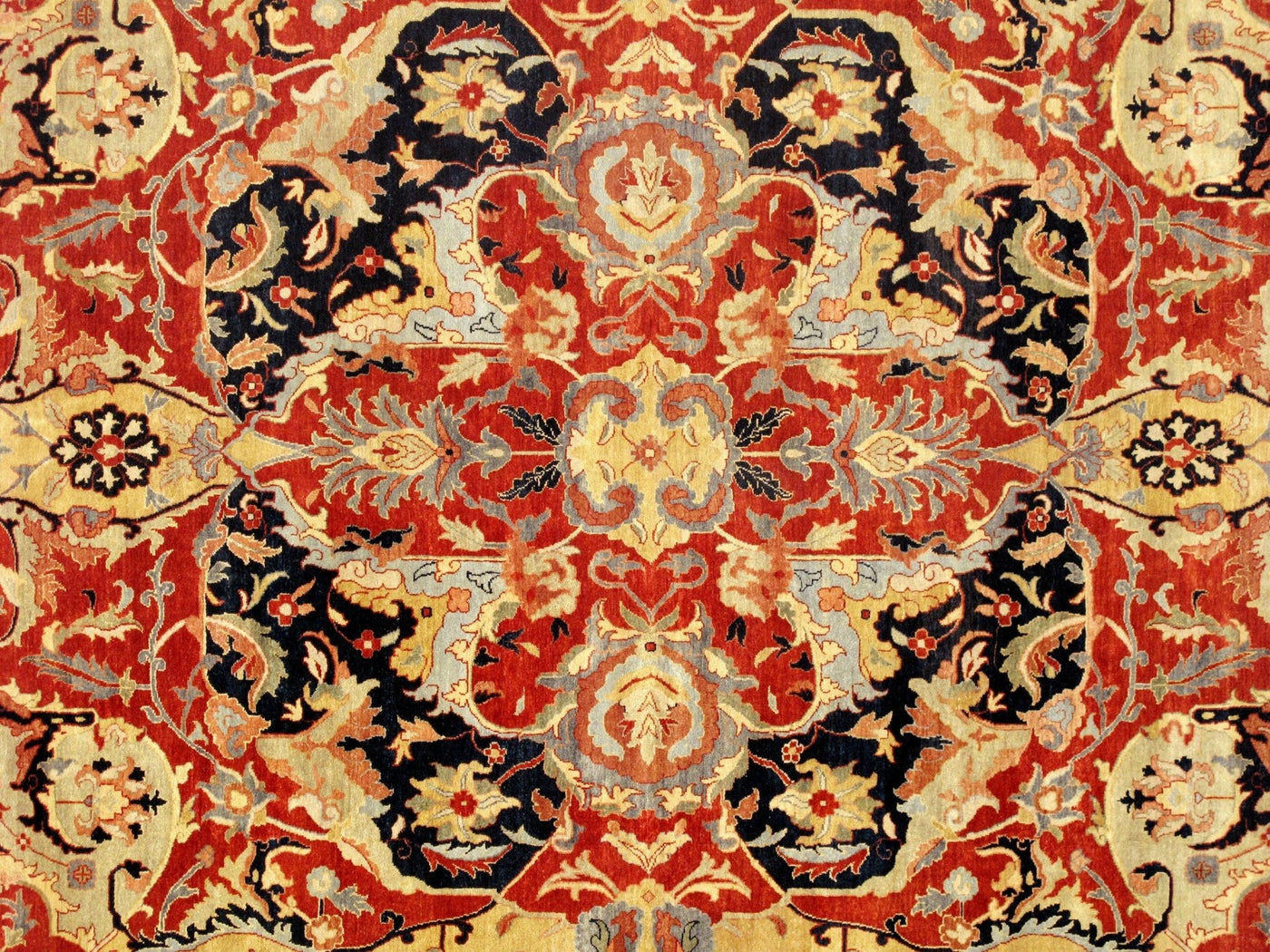 Canvello Bidjar Collection Hand - Knotted Lamb's Wool Area Rug - 8'3" X 9'10" - Canvello