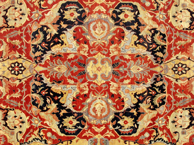 Canvello Bidjar Collection Hand - Knotted Lamb's Wool Area Rug - 8'3" X 9'10" - Canvello