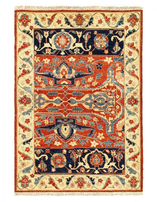 Canvello Bidjar Design Rust Original Hand-Knotted - 4'7" X 6'6"