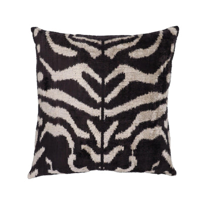 Canvello Black And White Throw Pillow | 16 x 16 in (40 x 40 cm)