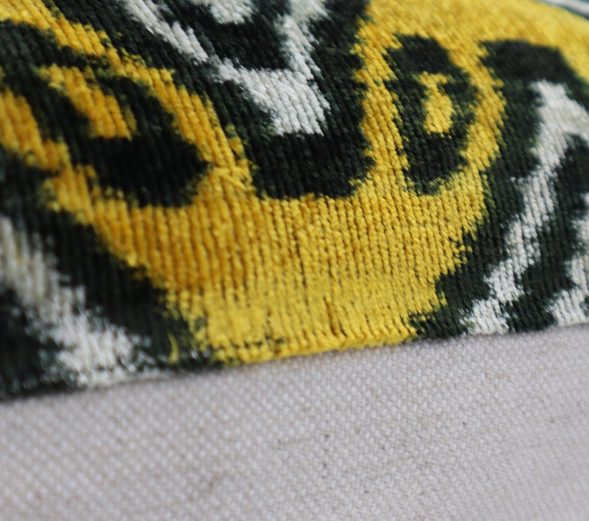 Canvello Black And Yellow Throw Pillows For Couch with Down Insert - 16x24 in - Canvello