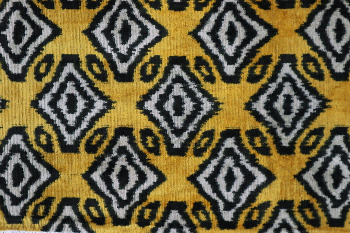 Canvello Black And Yellow Throw Pillows For Couch with Down Insert - 16x24 in - Canvello