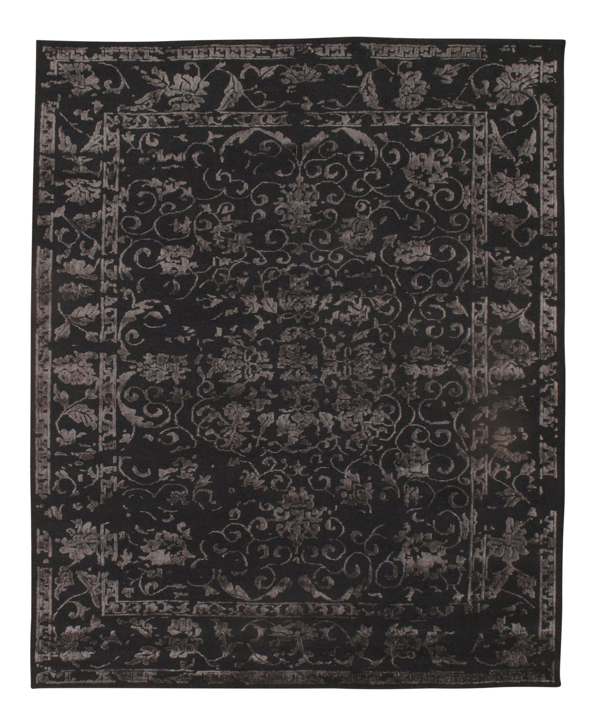 Canvello Black Pile Sumak Weave - 8'x10'