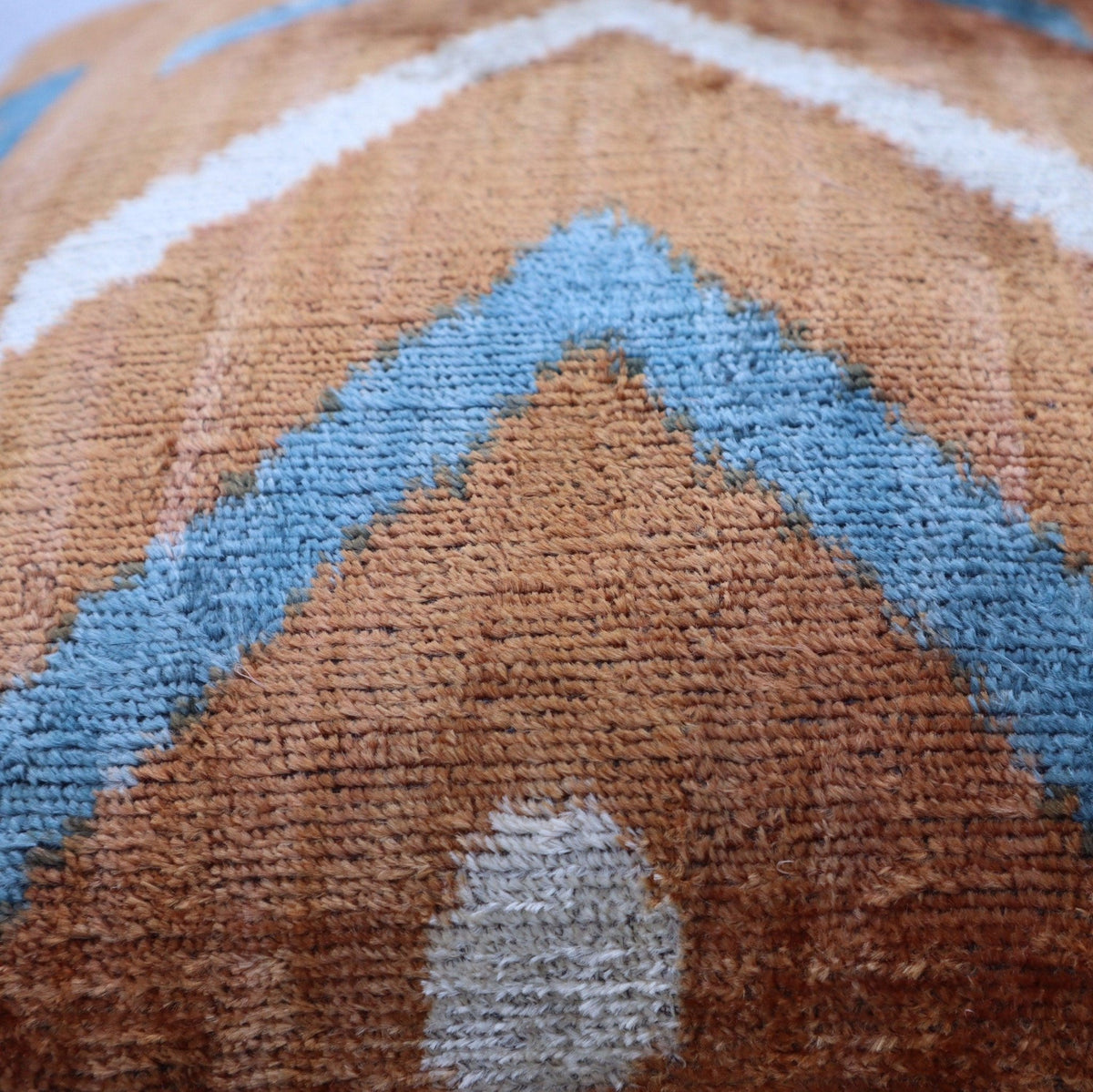 Canvello Blue And Brown Pillows For Living Room - 16x16 inch - Canvello