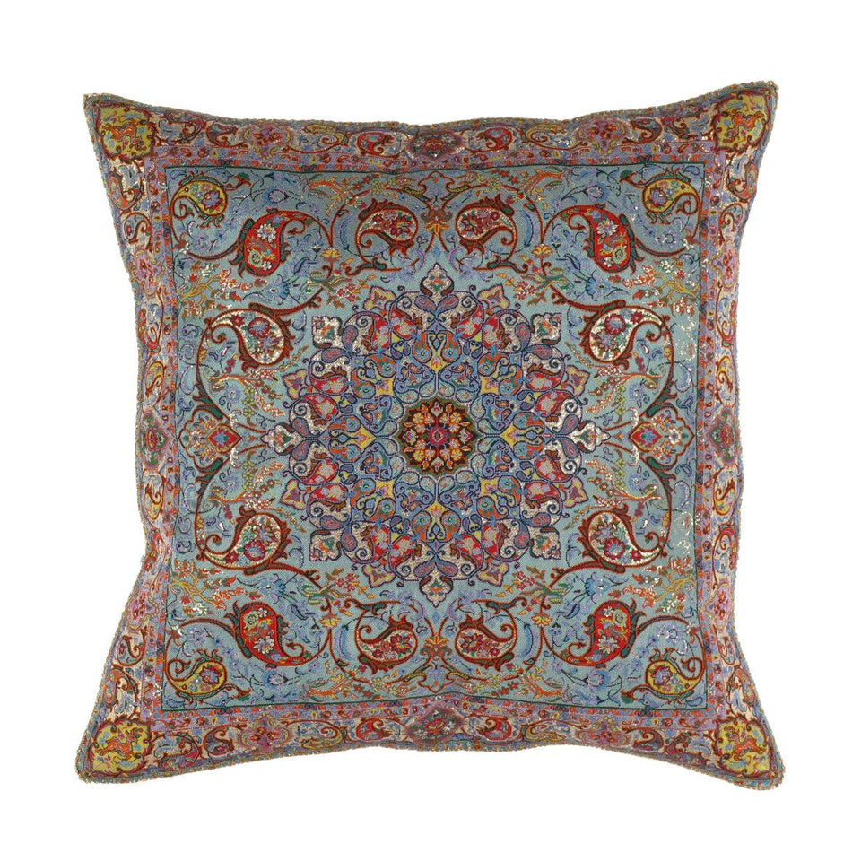 Canvello Blue Diamond Silkroad Silk Termeh - 20''