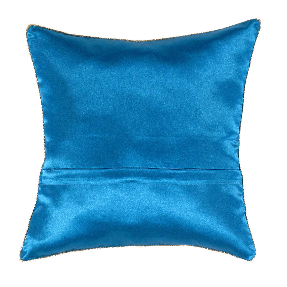 Blue Diamond Silkroad Silk Pillow | Blue Diamond Silkroad | Canvello