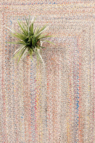 Canvell Braided Modern Handmade Indoor/Outdoor Area Rug- 5' X 8'