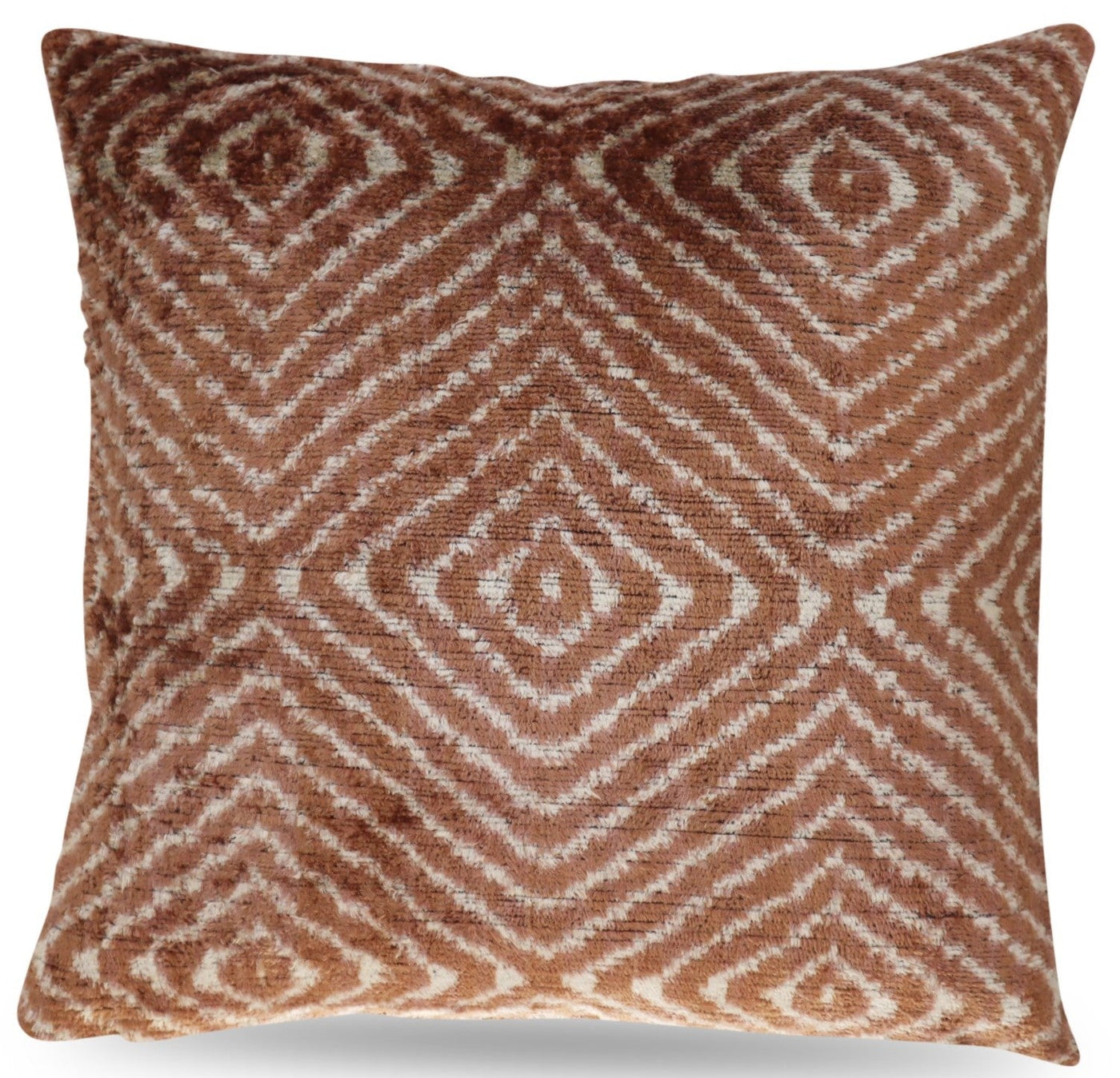 Canvello Brown Pillows With Luxury Decorative Cover - 16x16 in - Canvello