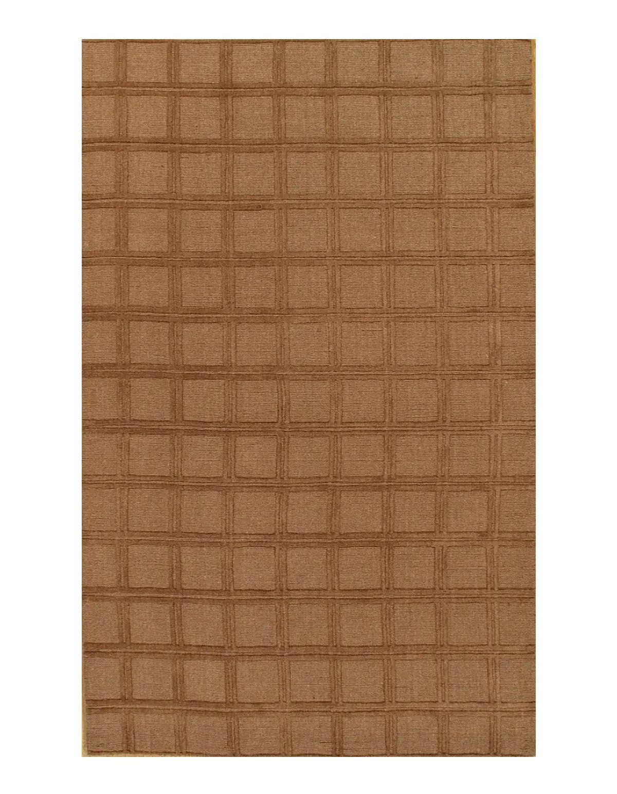 Canvello Brown Tabatian Modern rug - 5' x 8' - Canvello