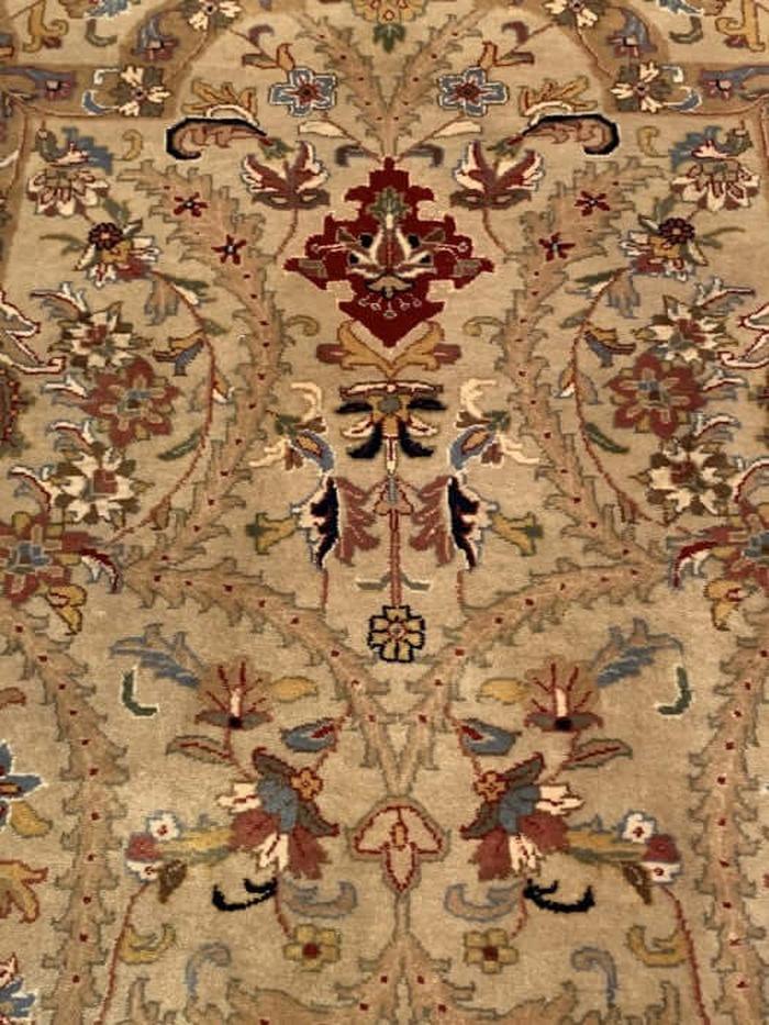 Camal Color Fine Hand Knotted Tabriz Gallery size 6' X 18'