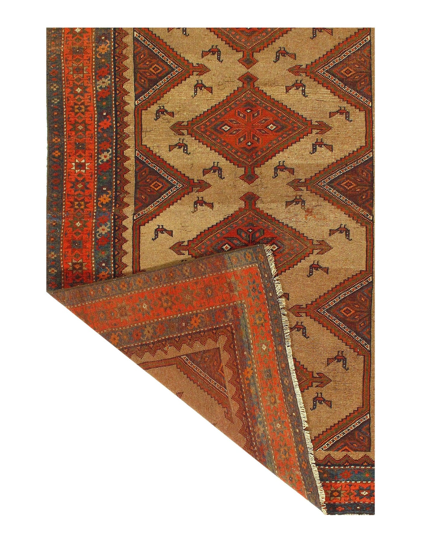Canvello Camel Color Silkroad Antique Malayer - 4'6'' X 6'9'' - Canvello