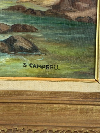 Canvello Campbell Landscape Original Oil Painting On Canvas