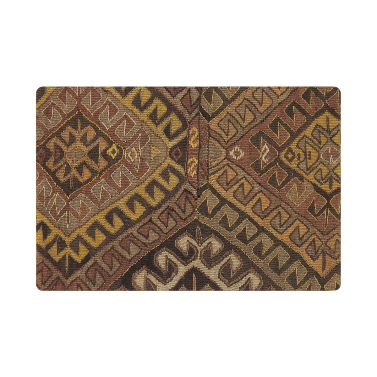 Canvello Vintage Turkish Kilim Multi Color Accent Pillow Cover - 16" x 24"
