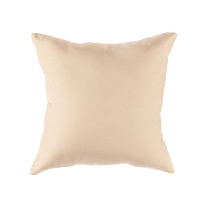 Canvello Canvello White Turkish Silk Ikat Pillow - 20"X 20" - Canvello