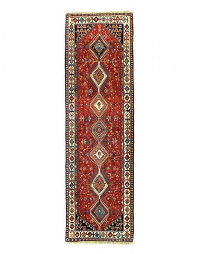 Canvello Canvello Yalameh Hand - Knotted Wool Runner Rugs - 2'11" x 9'4" - Canvello