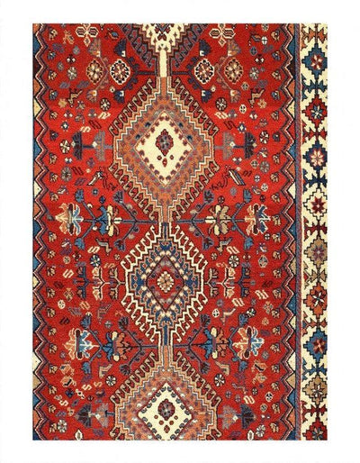 Canvello Canvello Yalameh Hand - Knotted Wool Runner Rugs - 2'11" x 9'4" - Canvello