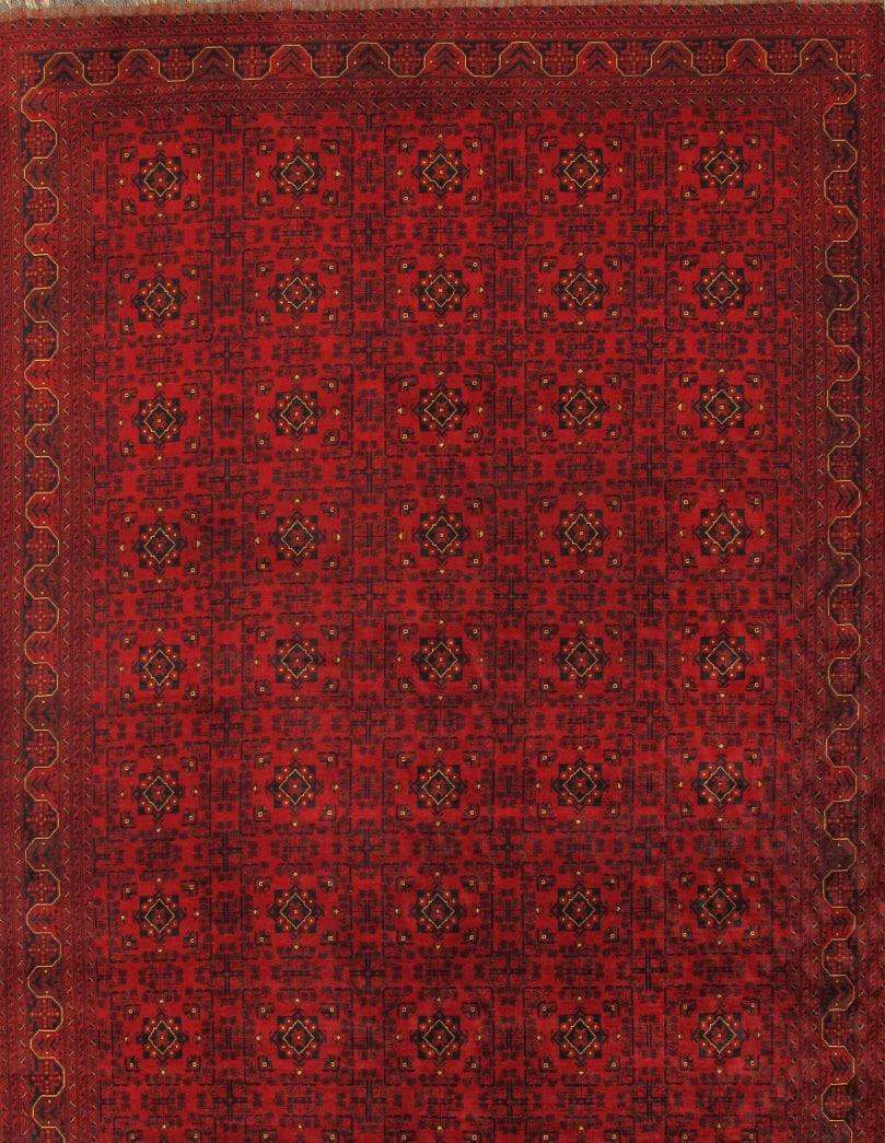 Canvello Canvello Yamoud Hand - Knotted Lamb's Wool Area Rug - 9'8" X 15'6" - Canvello