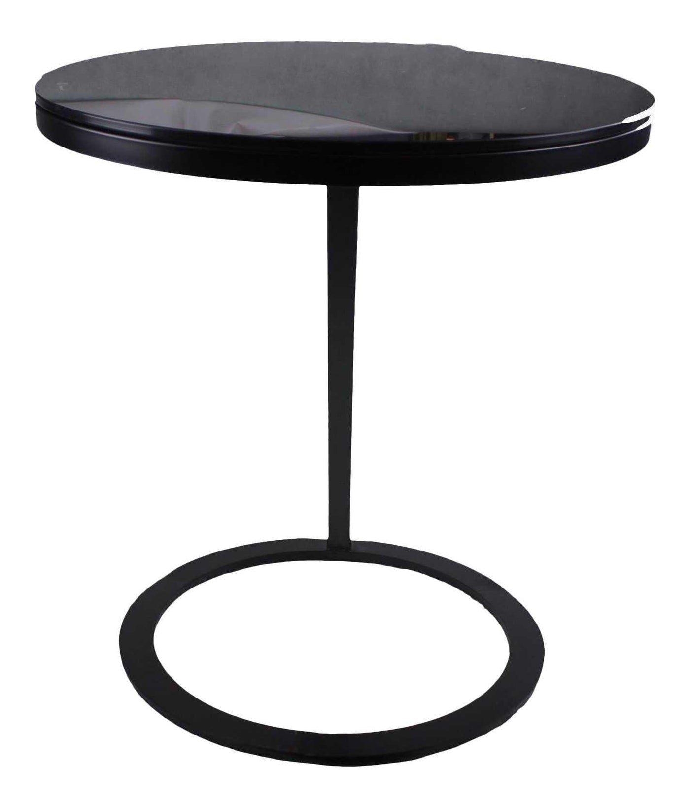 Canvello Charlotte Glass Top Side Table - Canvello