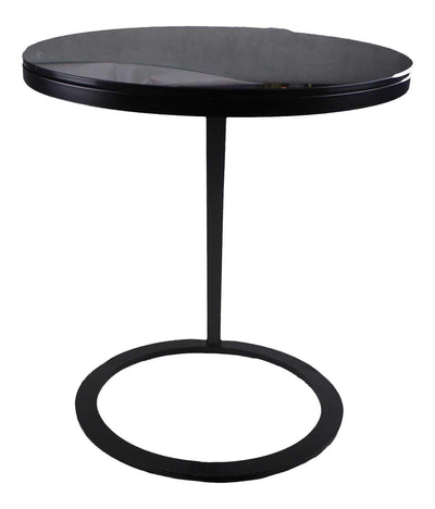 Canvello Charlotte Glass Top Side Table - Canvello