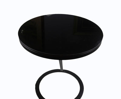 Canvello Charlotte Glass Top Side Table - Canvello