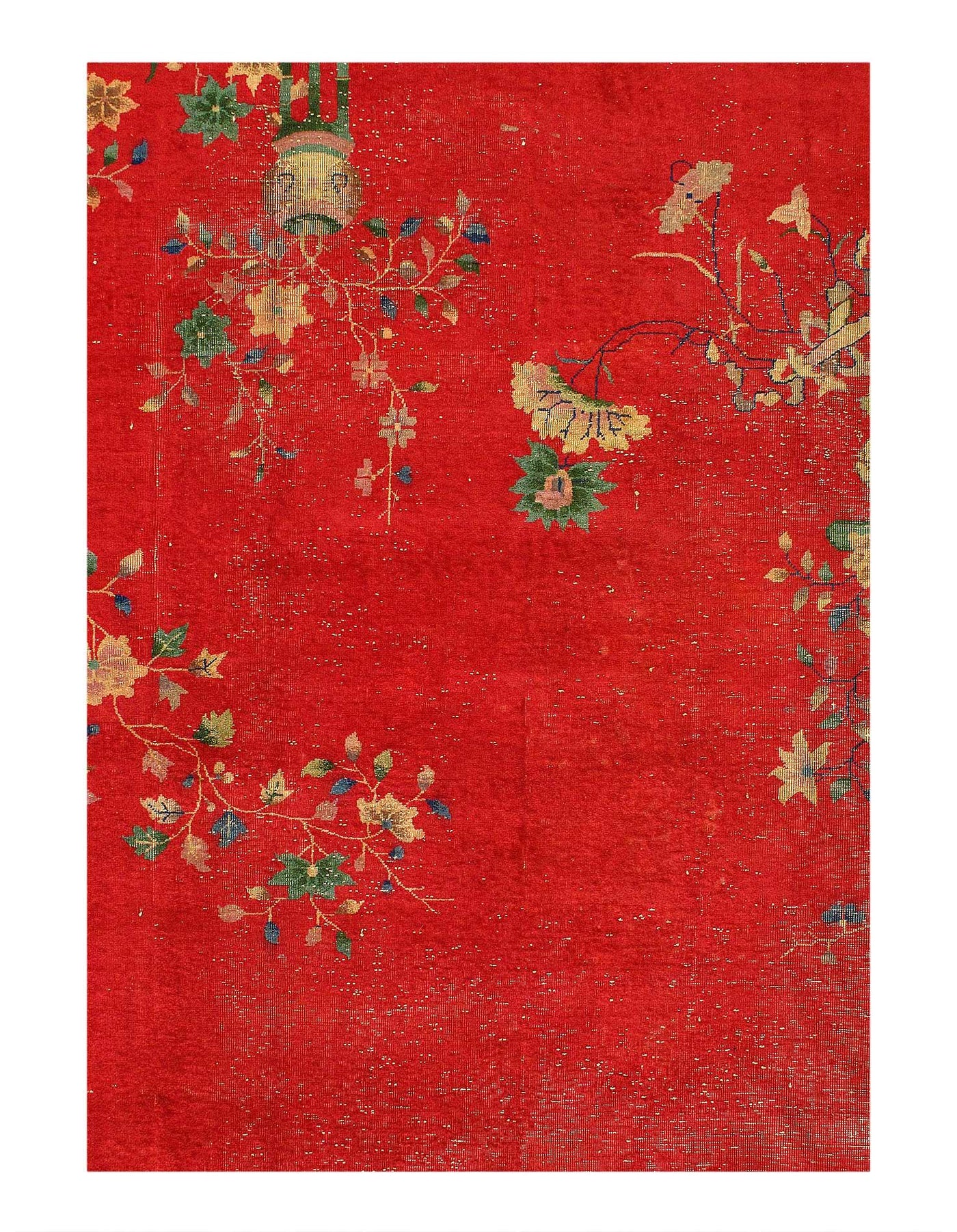 Canvello Chinese Antique Art Deco Rug - 9' X 12' - Canvello