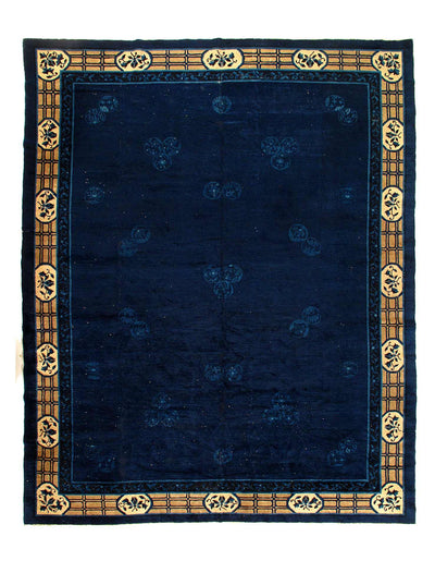 Canvello Chinese Antique Art Deco rug - 9'X 11'5'' - Canvello