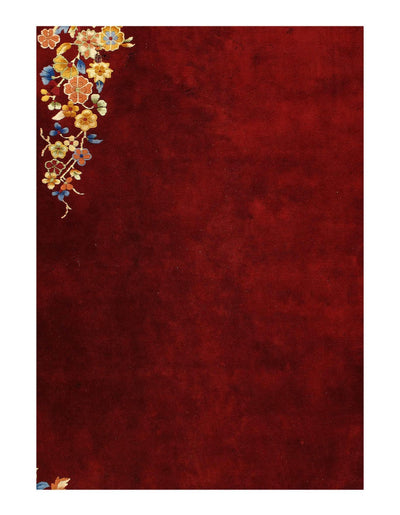 Canvello Chinese Art Deco Entryway Rug - 9' X 12'2'' - Canvello