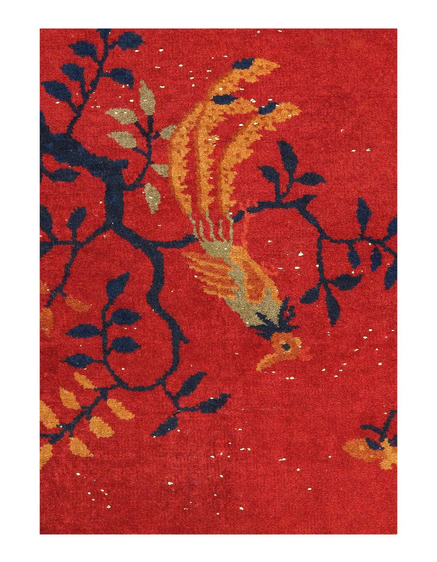 Canvello Chinese Art Deco Hand Knotted Wool Rugs - 2'11'' X 5'11''