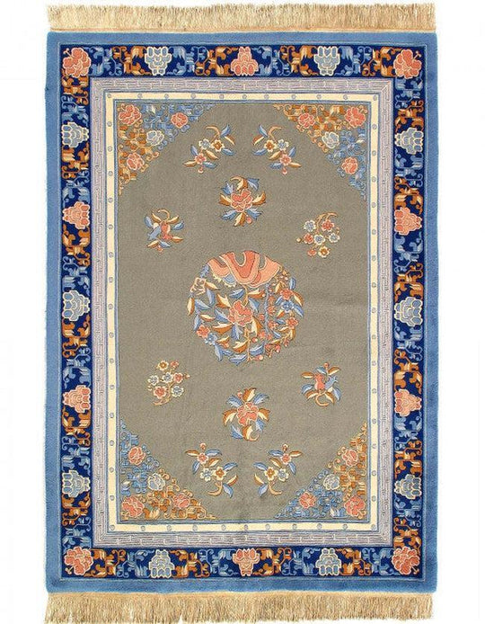 Canvello Chinese Art Deco Vintage Rug - 5'11'' X 7'8''