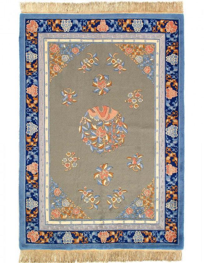 Canvello Chinese Art Deco Vintage Rug - 5'11'' X 7'8'' - Canvello