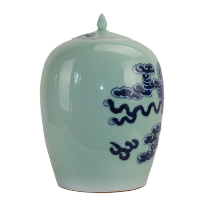 Canvello Chinese Style Floral Porcelain Garden Bottle - Canvello