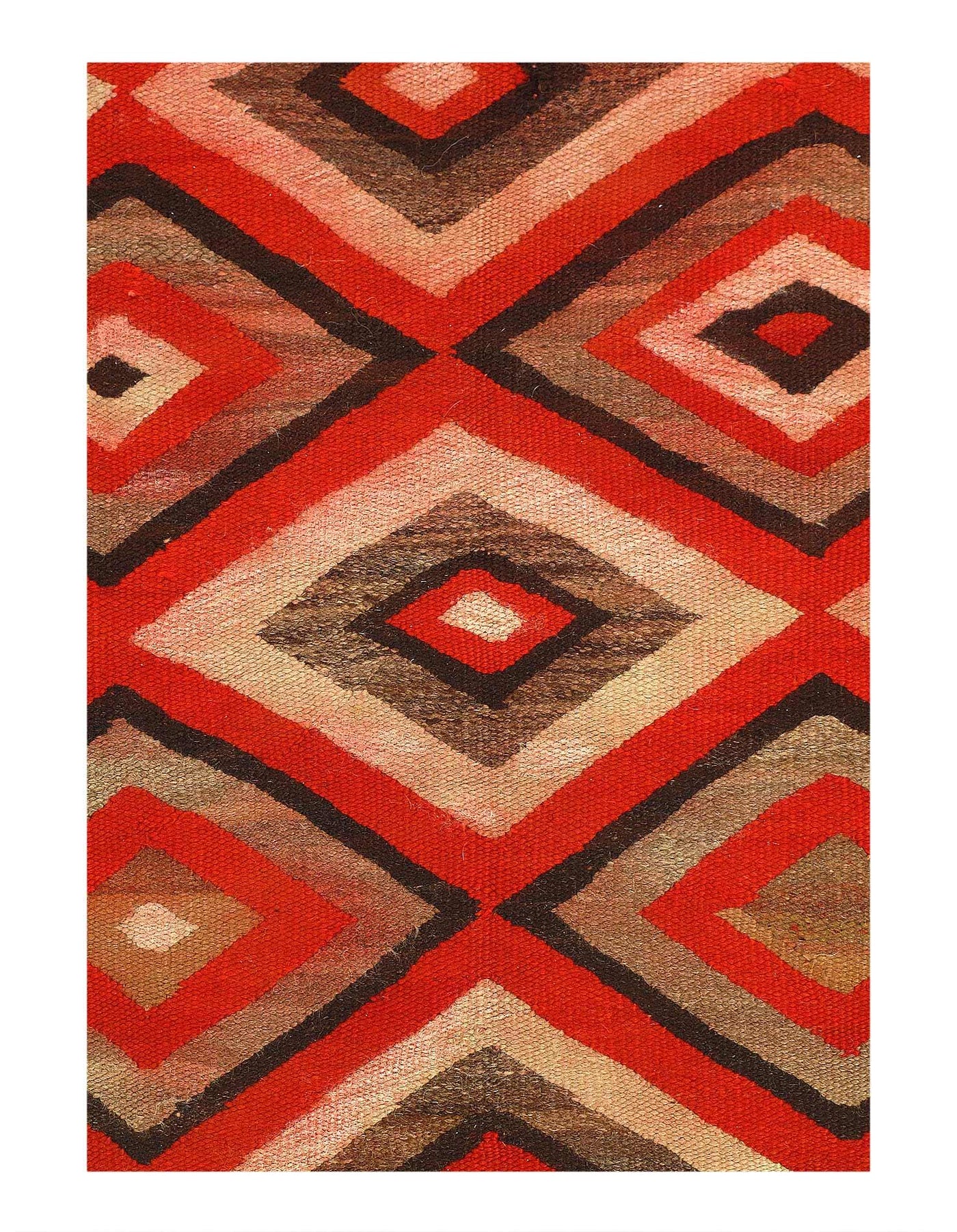 Canvello Circa 1870 Light Brown Antique Navaho - 4'10'' X 6'4'' - Canvello