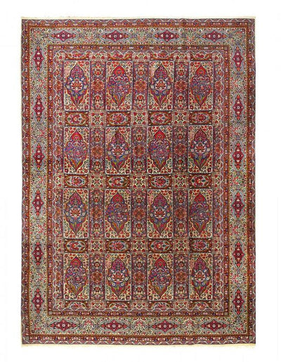 Canvello Circa 1920 Antique Silkroad Lavar Kerman Rug - 10' X 14' - Canvello