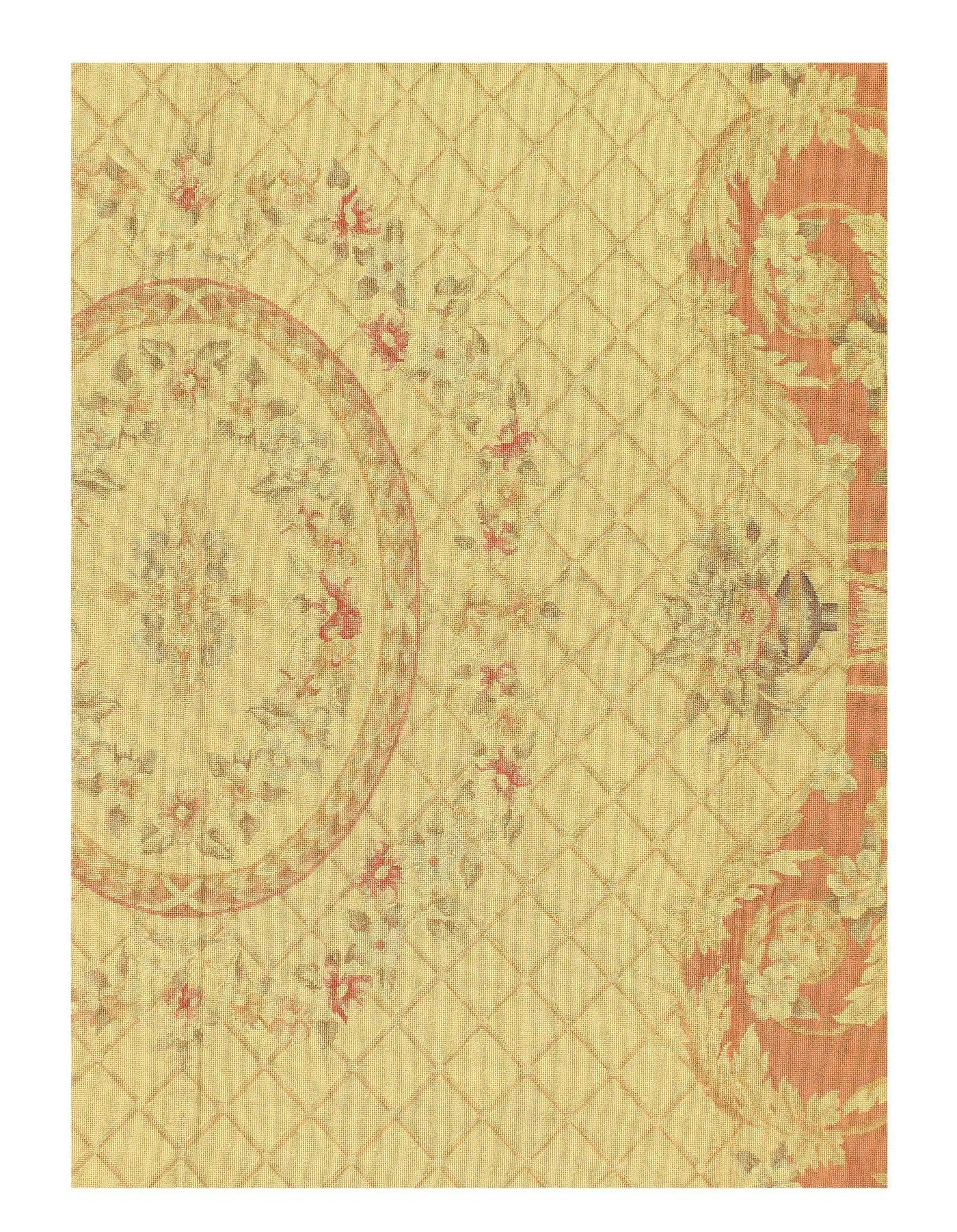 Classic Aubusson Style Rug - 8'4" x 11'7"