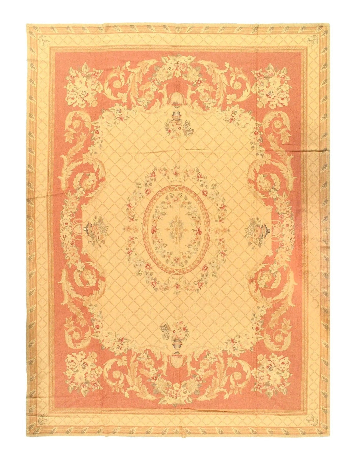 Canvello Classic Aubusson Style Rug - 8'4" x 11'7" - Canvello