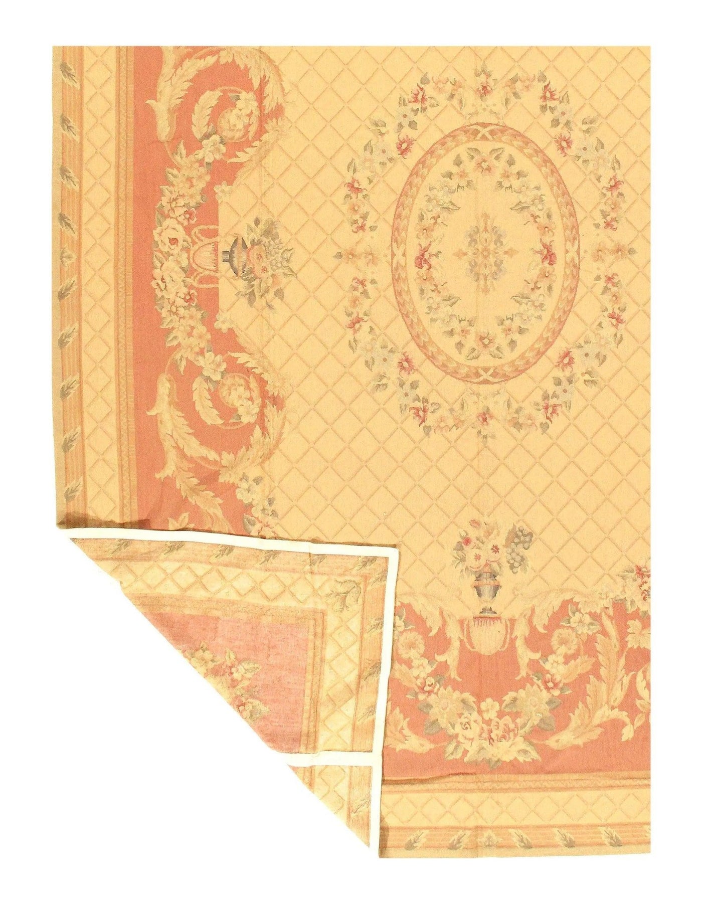 Canvello Classic Aubusson Style Rug - 8'4" x 11'7" - Canvello