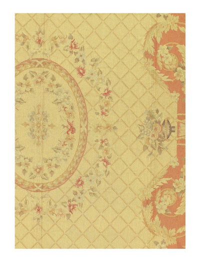 Canvello Classic Aubusson Style Rug - 8'4" x 11'7" - Canvello