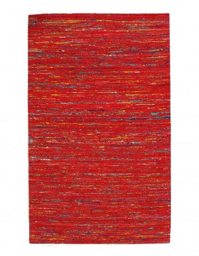 Canvello Contemporary Flat Weave Sari Silk 3' X 5' - Canvello