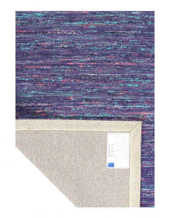 Canvello Contemporary Flat Weave Sari Silk - 9' X 12' - Canvello