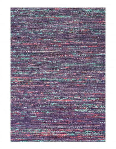 Canvello Contemporary Flat Weave Sari Silk - 9' X 12' - Canvello