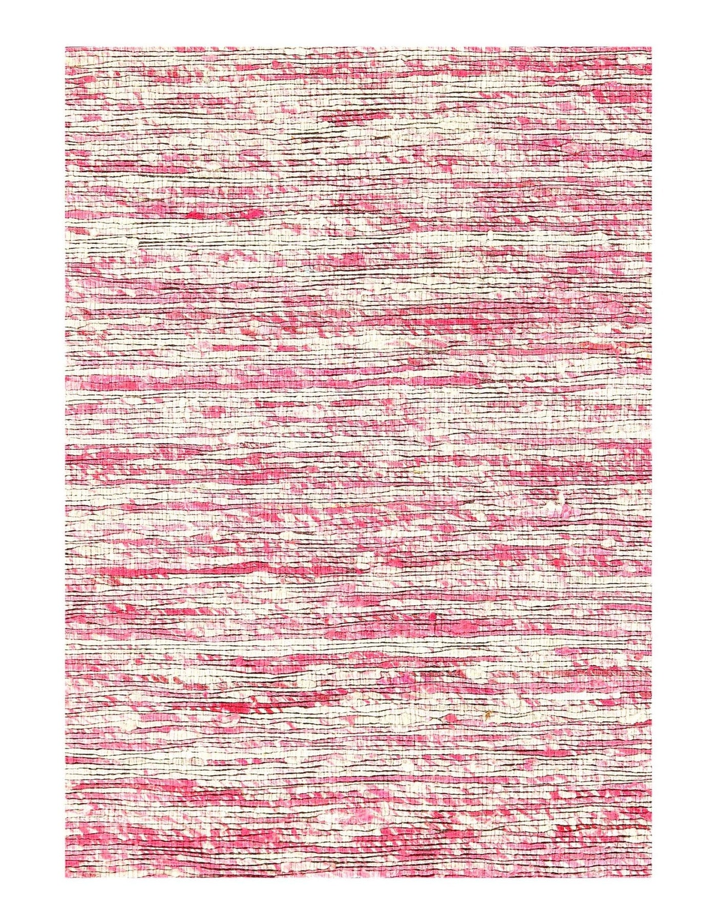 Canvello Contemporary Flat Weave Sari Silk Rug - 3' X 5' - Canvello