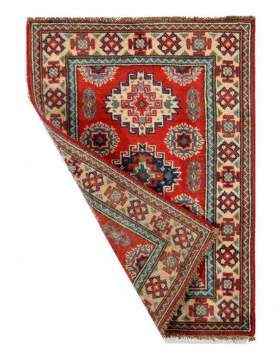 Canvello Contemporary Pak Kazak Lambswool Rug - 2' x 3' - Canvello