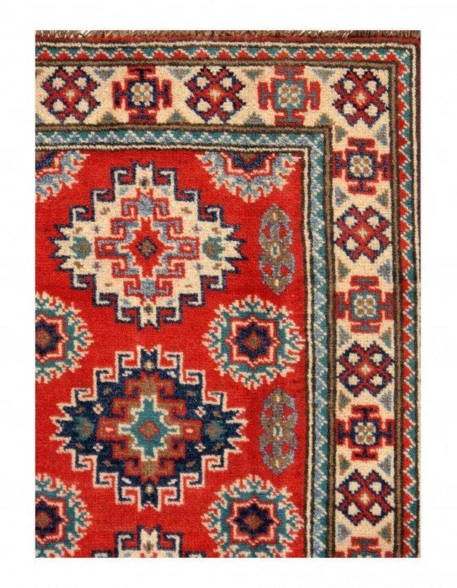 Canvello Contemporary Pak Kazak Lambswool Rug - 2' x 3' - Canvello