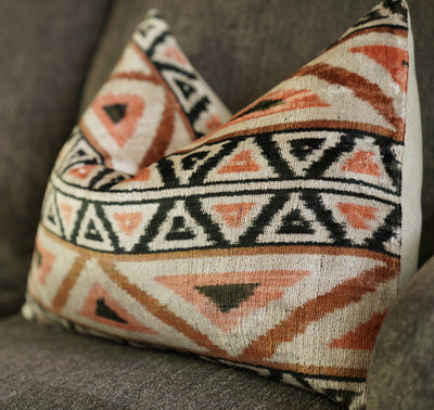 Canvello Decorative Cream Pillows For Sofa | 24x16