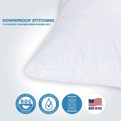 Canvello Decorative Navy Blue Throw Pillows